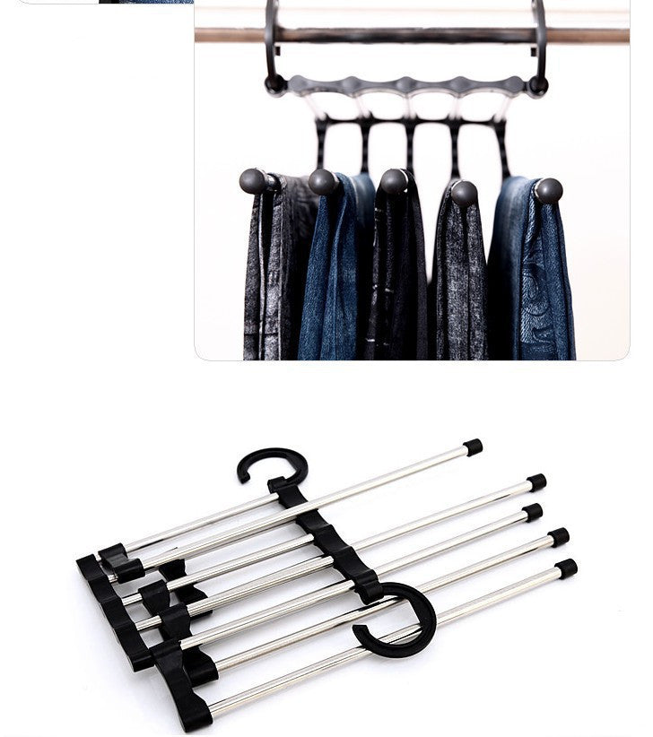 5 In 1 Wardrobe Hanger Multi-functional Clothes Hangers