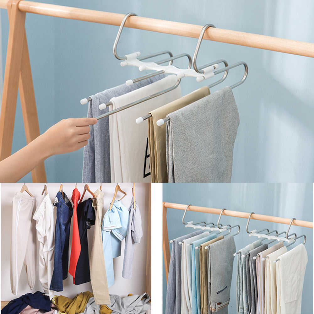5 In 1 Wardrobe Hanger Multi-functional Clothes Hangers