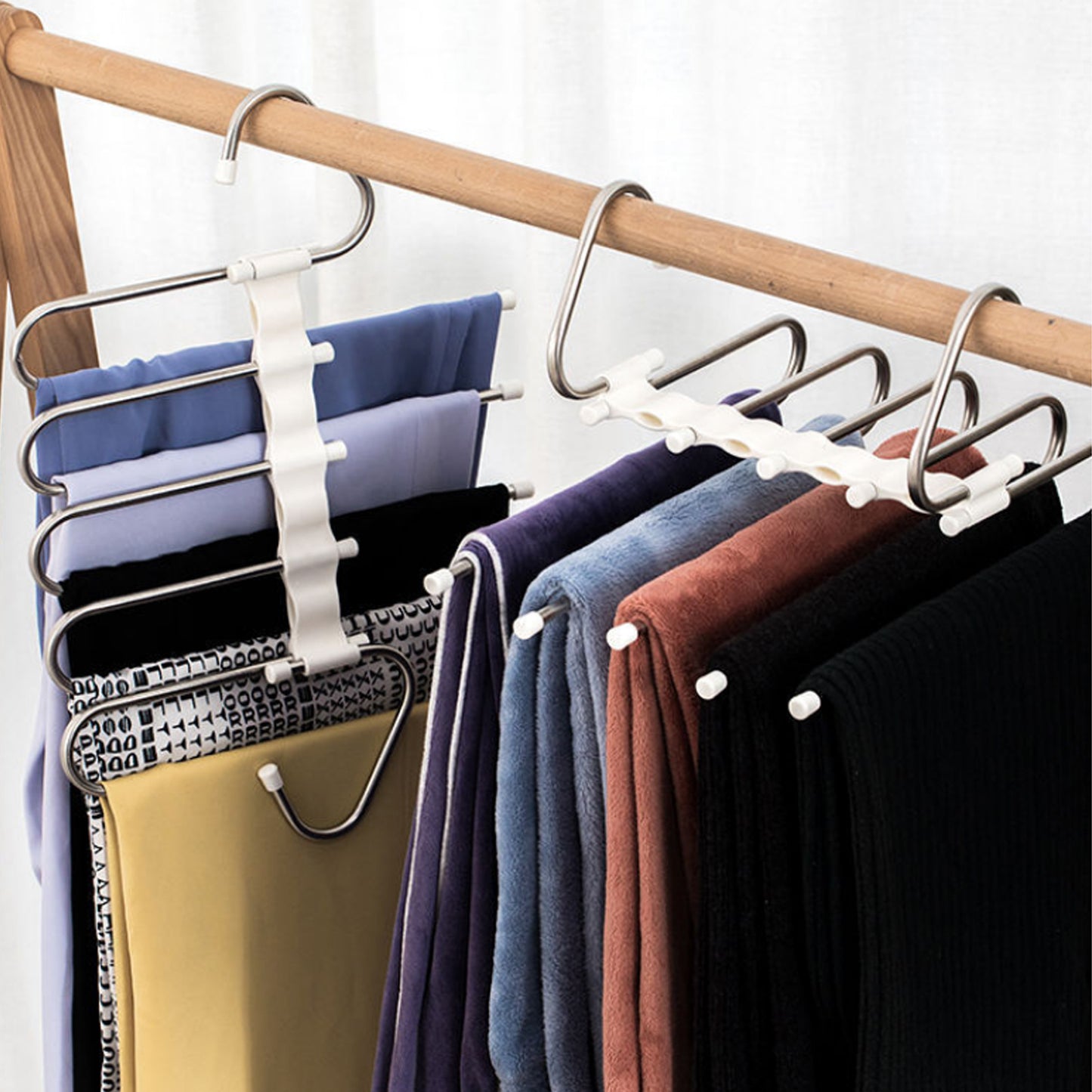 5 In 1 Wardrobe Hanger Multi-functional Clothes Hangers